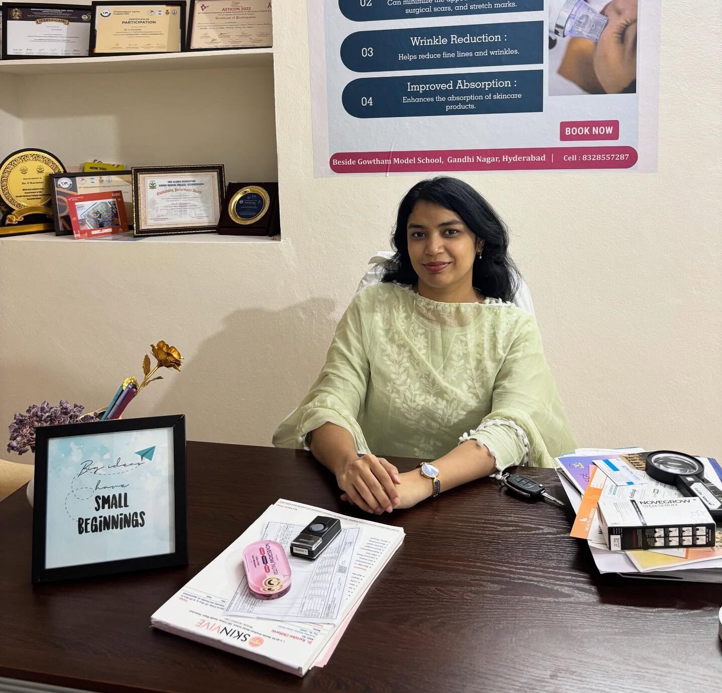 Dr. Karishni Chittarvu - SkinVive - Skin clinic in Hyderabad