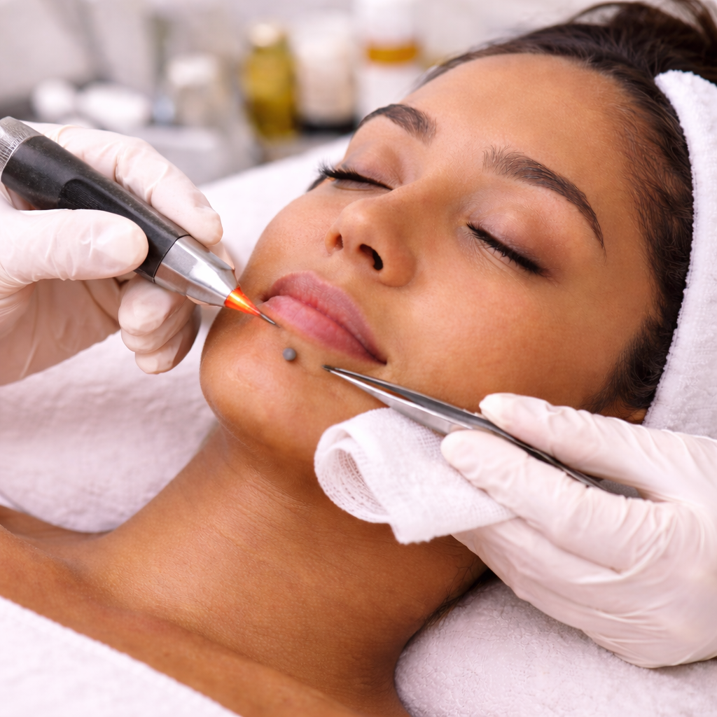 Mole / Wart removal - dermatology surgery in Hyderabad at SkinVive by Dr. Karishni Chittarvu